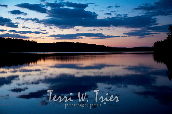 x-Pond Sunset